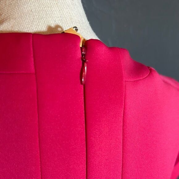 Shoshanna Pink Asymmetrical Mini Dress - Picture 6 of 7